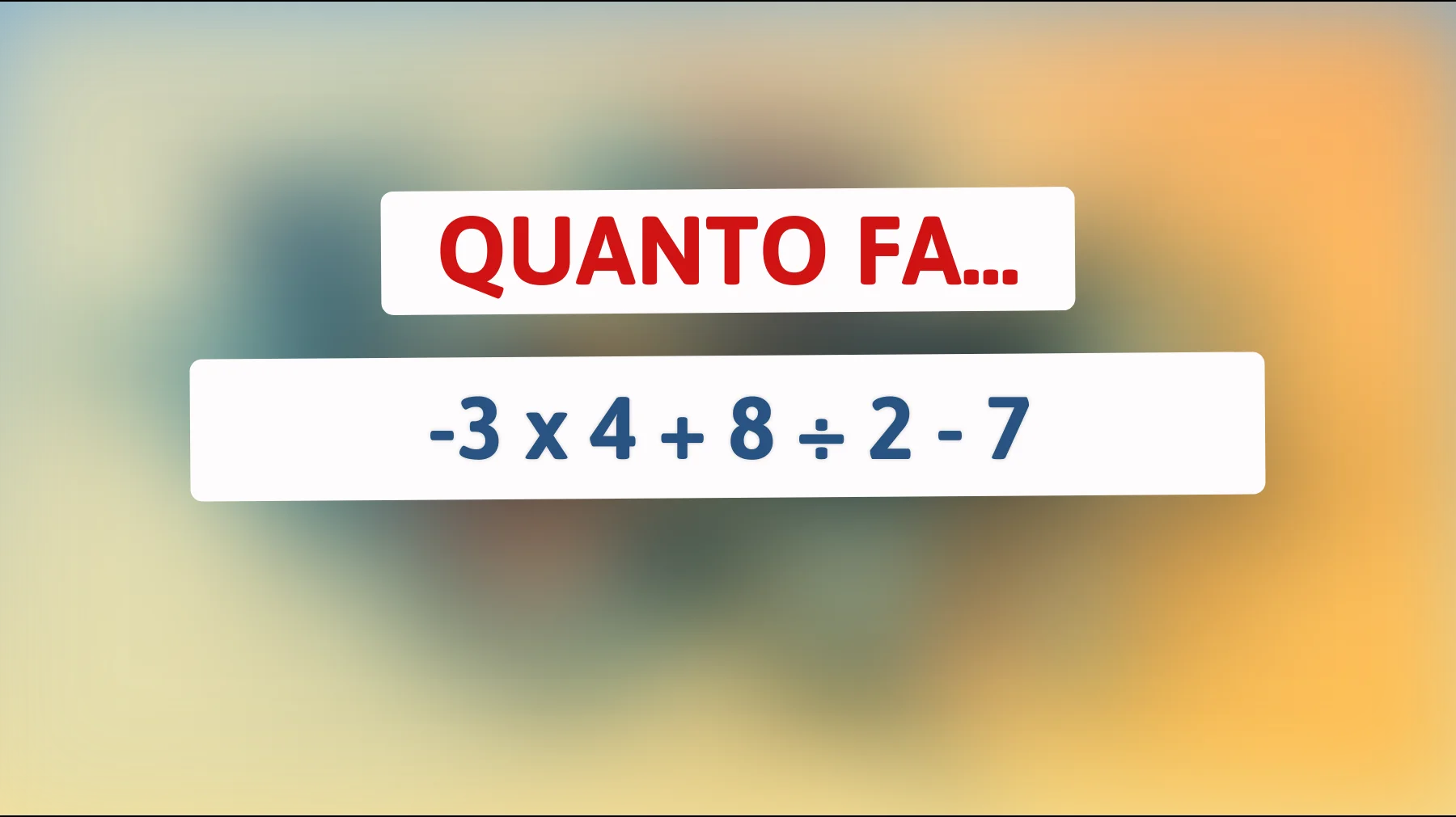 "Menti geniali cercasi: solo i più intelligenti riusciranno a risolvere questo indovinello matematico""