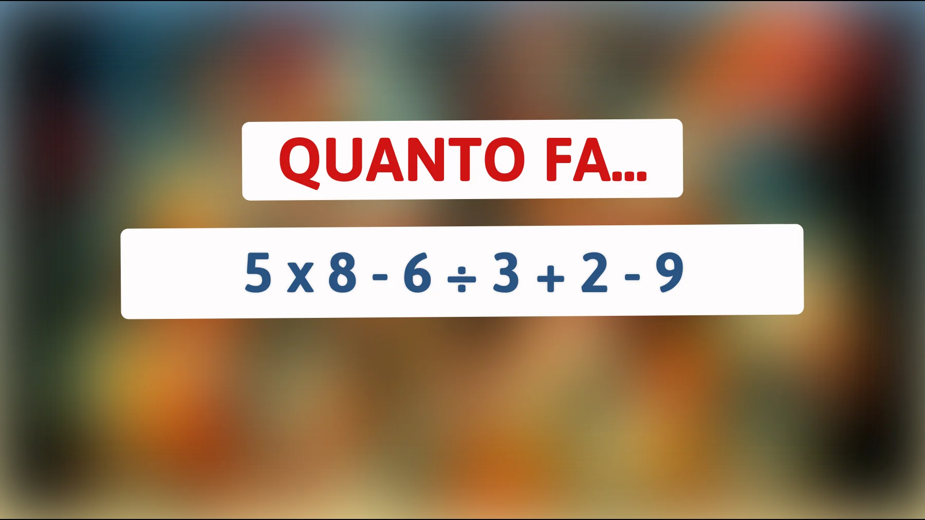 Scopri il segreto del calcolo che solo le menti più brillanti possono risolvere! Sei pronto a metterti alla prova?"
