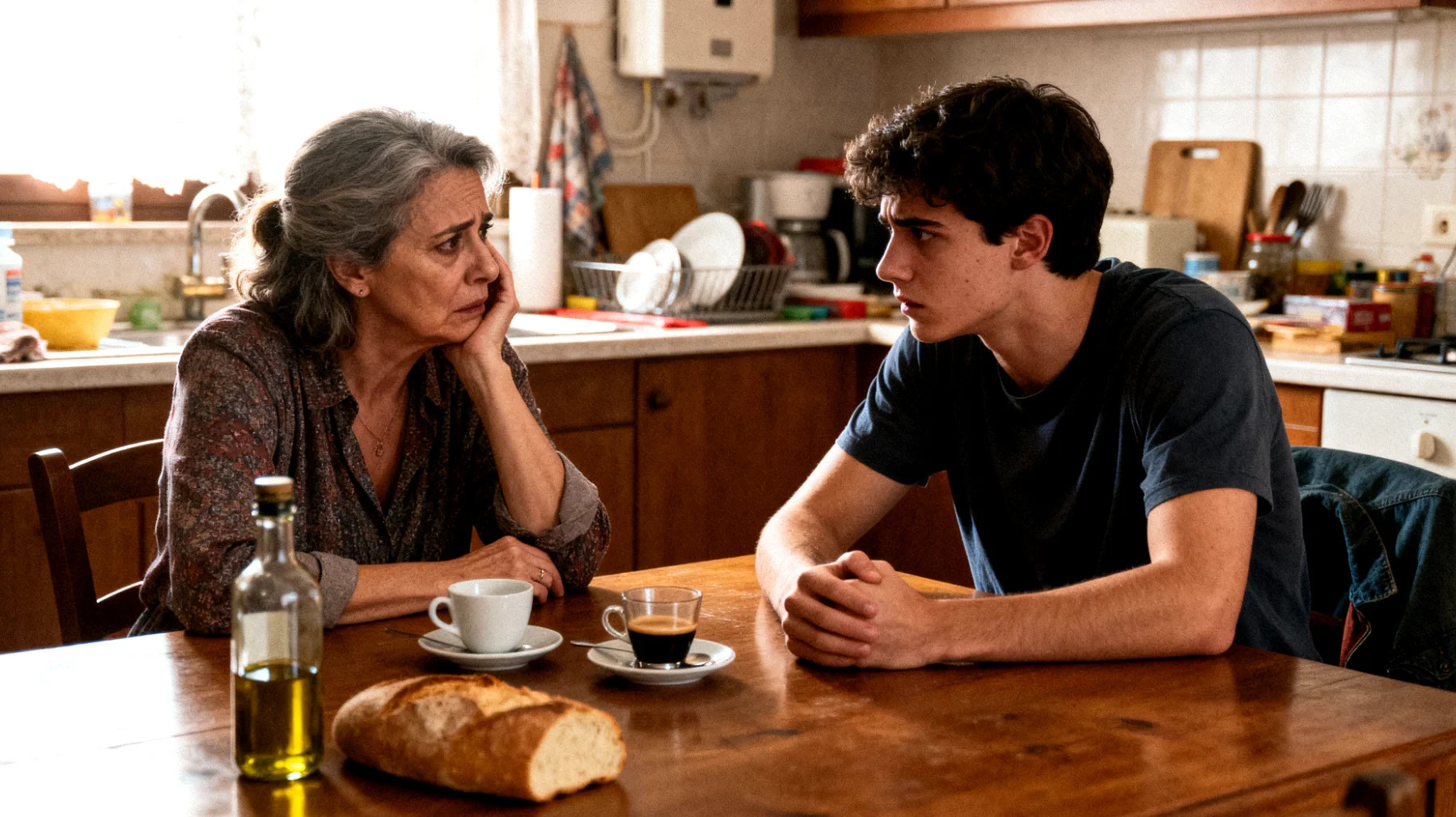 Una mamma fatica a gestire le emozioni intense del figlio giovane adulto, che alterna momenti di ansia per il futuro professionale a scoppi di rabbia quando si sente incompreso o sotto pressione, rendendo difficile il dialogo e creando tensione nel rapporto"