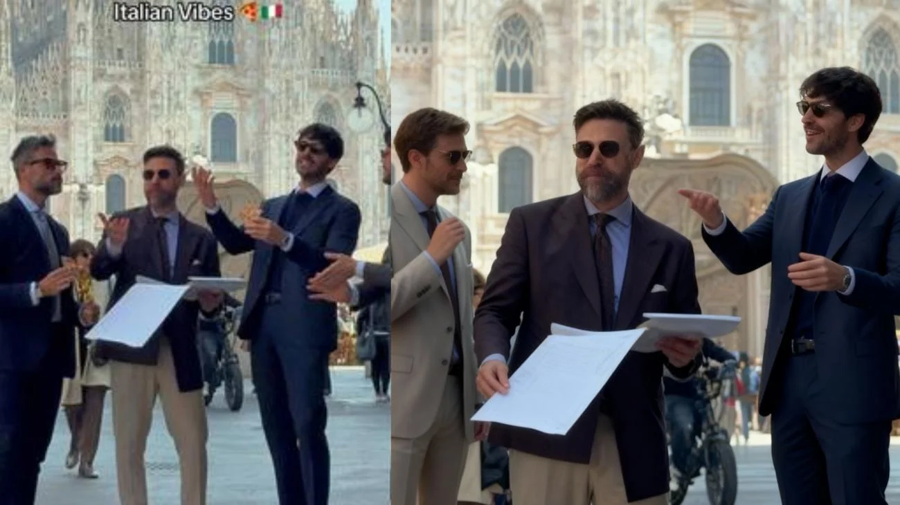 Italian vibes 🍕🇮🇹 #italian #pizza #milan #duomo @c.laudioB @Mauro Littera @realAlessandroAbbatecola"