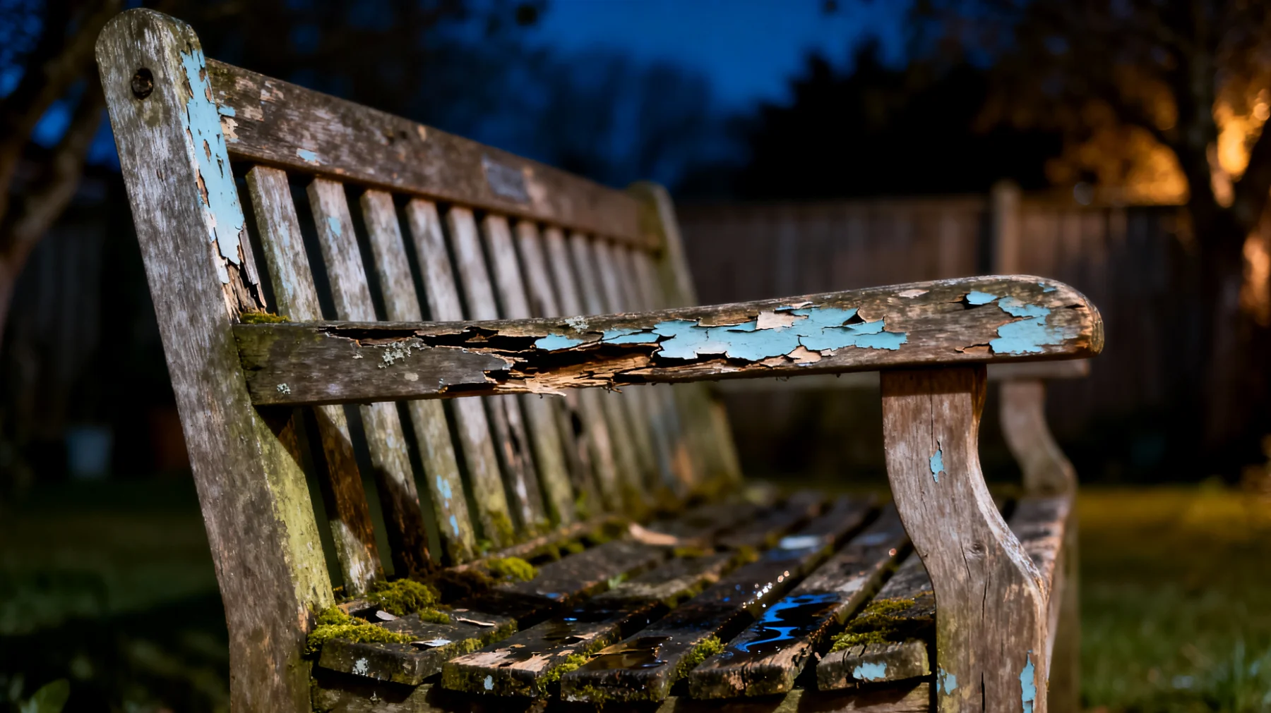 Panchina da esterno"