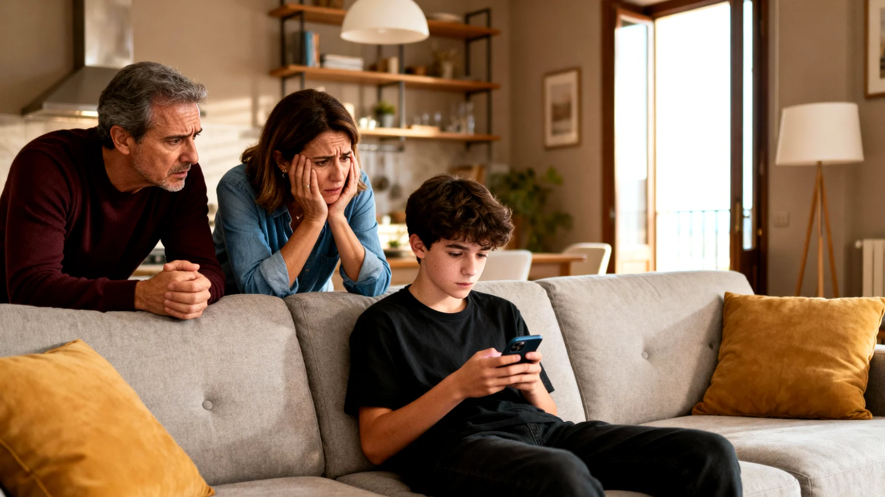 I genitori faticano a gestire l'uso che gli adolescenti fanno dei social media, preoccupati per contenuti inappropriati, cyberbullismo, esposizione eccessiva della privacy e relazioni online rischiose, ma si sentono impreparati nel monitorare e dialogare efficacemente su questi temi digitali"