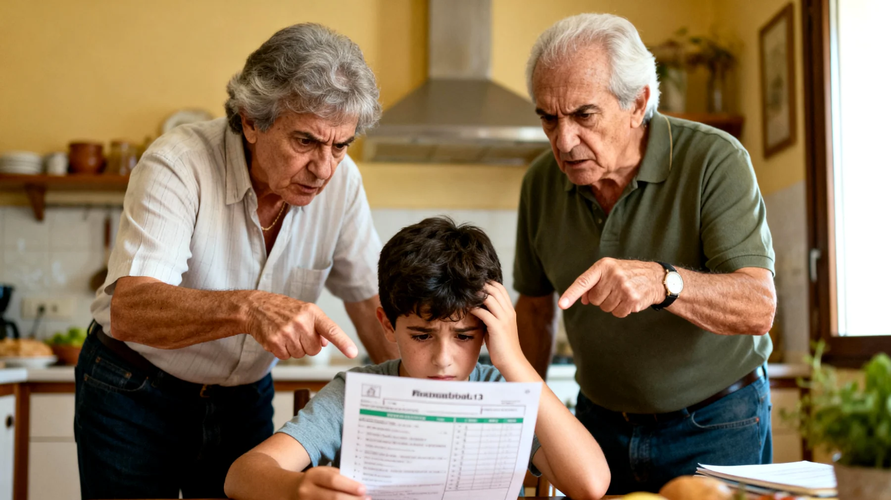 I nonni esercitano pressioni eccessive sui nipoti bambini riguardo ai risultati scolastici, alle performance sportive e alle aspettative di comportamento, creando ansia e tensione nel rapporto e sovraccaricando emotivamente i piccoli con richieste non adeguate alla loro età ."